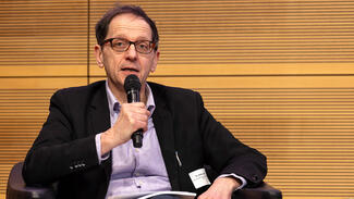 Dr. Andreas Keller, Mitglied des Geschäftsführenden Vorstands und Leiter des Vorstandsbereichs Hochschule und Forschung, Gewerkschaft Erziehung und Wissenschaft (GEW) (Foto: Jürgen Aloisius Morgenroth)