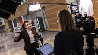 Videointerviews (Foto: Jürgen Aloisius Morgenroth)